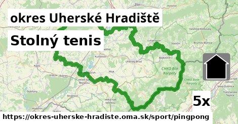 stolný tenis v okres Uherské Hradiště