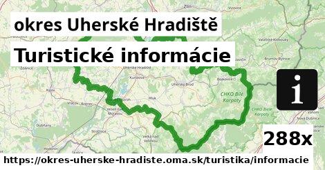 Turistické informácie, okres Uherské Hradiště