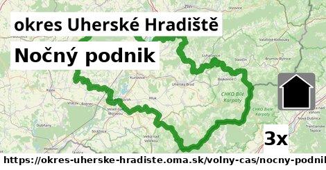 Nočný podnik, okres Uherské Hradiště