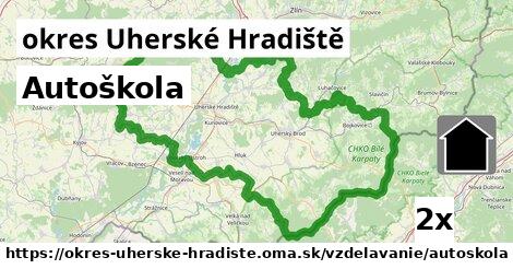 Autoškola, okres Uherské Hradiště