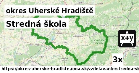 Stredná škola, okres Uherské Hradiště