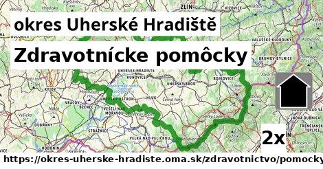 Zdravotnícke pomôcky, okres Uherské Hradiště