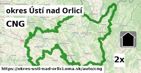 CNG, okres Ústí nad Orlicí