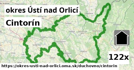 Cintorín, okres Ústí nad Orlicí