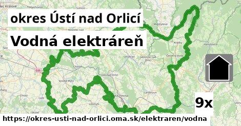 Vodná elektráreň, okres Ústí nad Orlicí