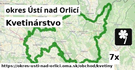 Kvetinárstvo, okres Ústí nad Orlicí