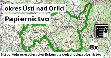 Papiernictvo, okres Ústí nad Orlicí