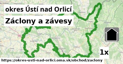 Záclony a závesy, okres Ústí nad Orlicí