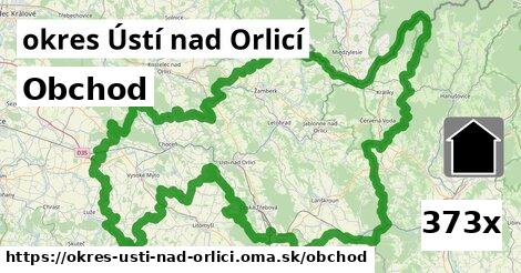 obchod v okres Ústí nad Orlicí