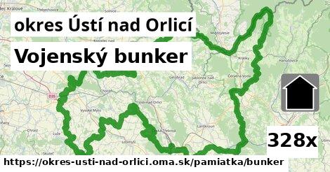 Vojenský bunker, okres Ústí nad Orlicí