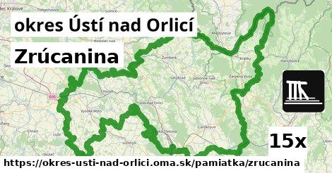 Zrúcanina, okres Ústí nad Orlicí