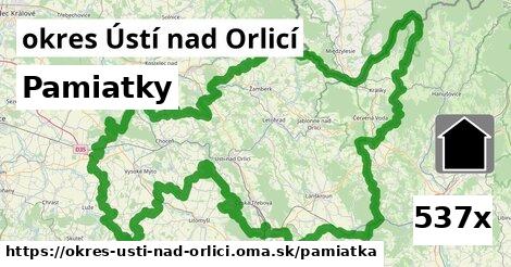 pamiatky v okres Ústí nad Orlicí