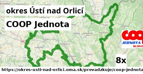 COOP Jednota, okres Ústí nad Orlicí
