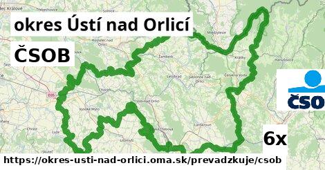 ČSOB, okres Ústí nad Orlicí