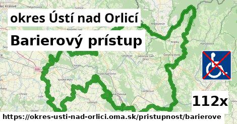 Barierový prístup, okres Ústí nad Orlicí