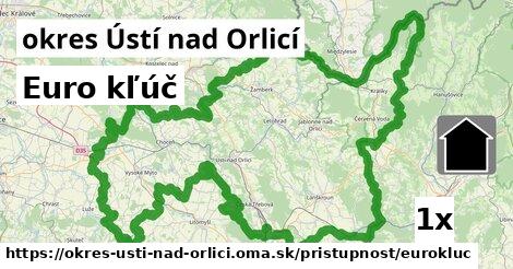 Euro kľúč, okres Ústí nad Orlicí