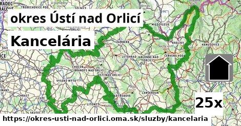 Kancelária, okres Ústí nad Orlicí