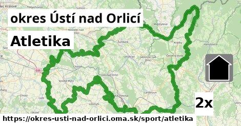 Atletika, okres Ústí nad Orlicí