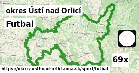 Futbal, okres Ústí nad Orlicí