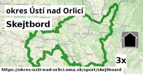 Skejtbord, okres Ústí nad Orlicí