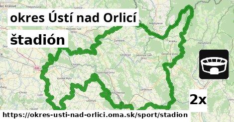 štadión, okres Ústí nad Orlicí