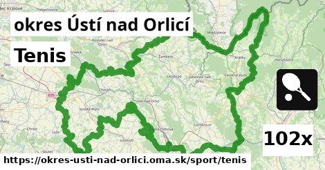 Tenis, okres Ústí nad Orlicí