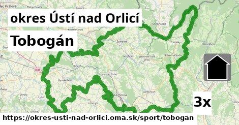 Tobogán, okres Ústí nad Orlicí