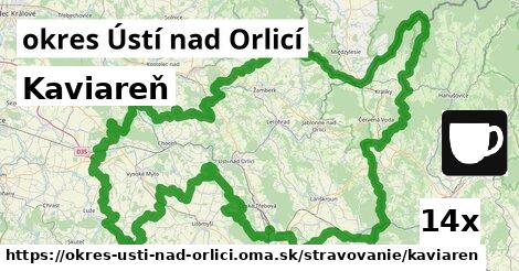 Kaviareň, okres Ústí nad Orlicí