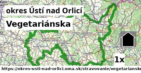 Vegetariánska, okres Ústí nad Orlicí