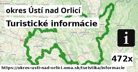 Turistické informácie, okres Ústí nad Orlicí