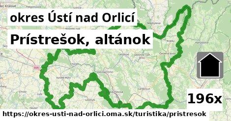 Prístrešok, altánok, okres Ústí nad Orlicí