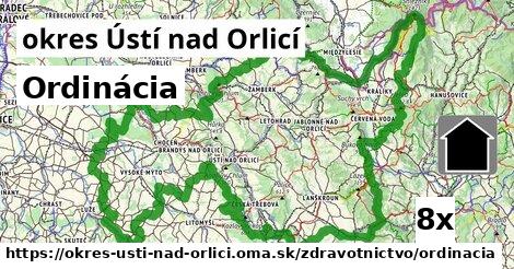 Ordinácia, okres Ústí nad Orlicí