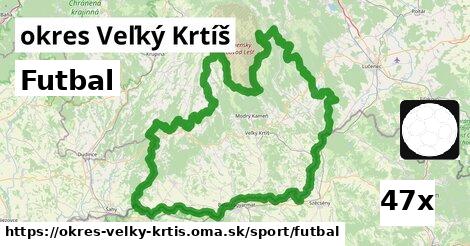 Futbal, okres Veľký Krtíš