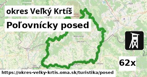 Poľovnícky posed, okres Veľký Krtíš