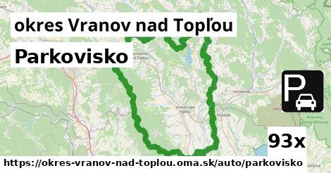 Parkovisko, okres Vranov nad Topľou