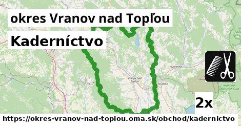 Kaderníctvo, okres Vranov nad Topľou