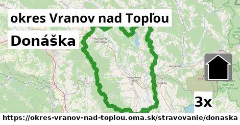 Donáška, okres Vranov nad Topľou