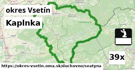 Kaplnka, okres Vsetín