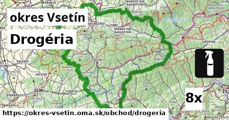 Drogéria, okres Vsetín