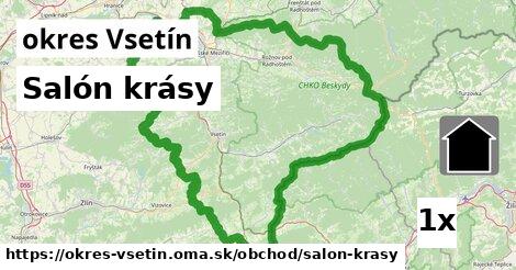 Salón krásy, okres Vsetín