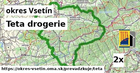 Teta drogerie v okres Vsetín