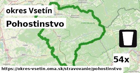 Pohostinstvo, okres Vsetín