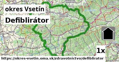 defiblirátor v okres Vsetín