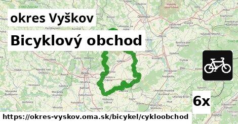 Bicyklový obchod, okres Vyškov