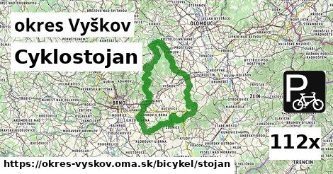 Cyklostojan, okres Vyškov