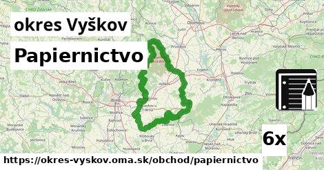 Papiernictvo, okres Vyškov