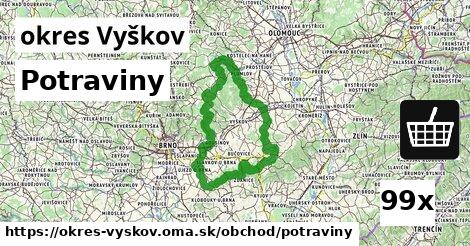 Potraviny, okres Vyškov