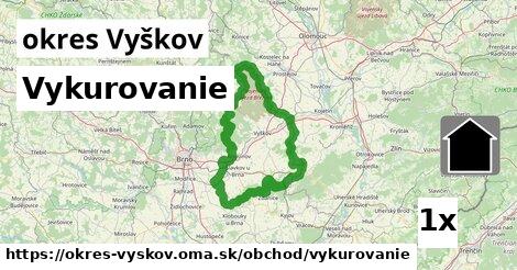 Vykurovanie, okres Vyškov