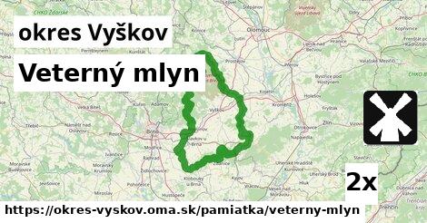 Veterný mlyn, okres Vyškov