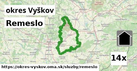 Remeslo, okres Vyškov